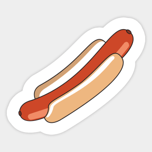 Hotdog Baby! Sticker